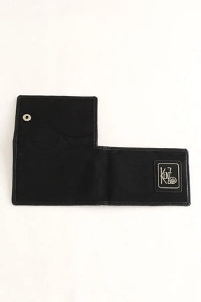 Portefeuille Kenzo Noir en Cuir