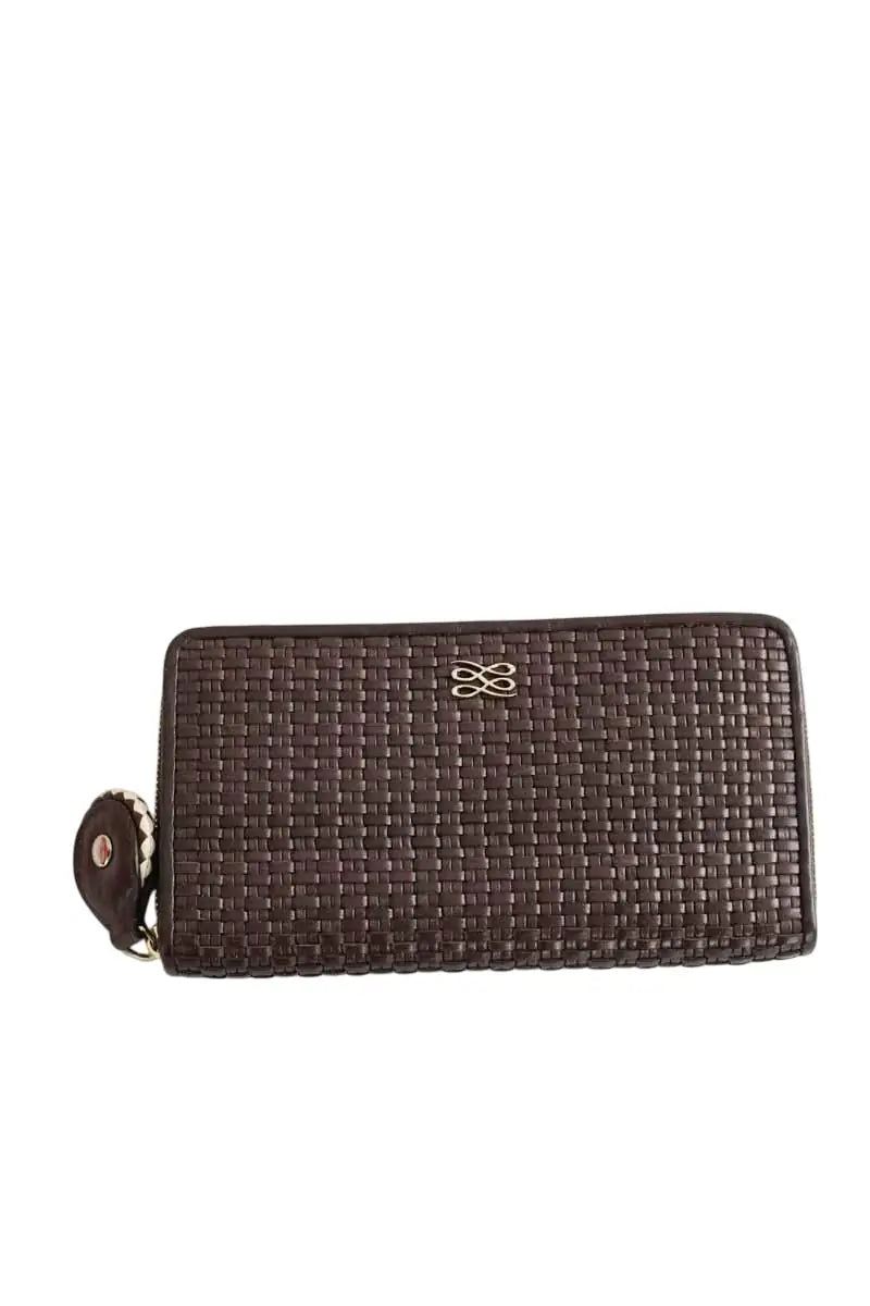 Portefeuille Lancel Marron en Cuir - Seconde Main