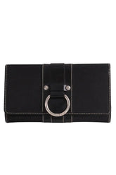 Portefeuille Lancel Noir en Tissu - Seconde Main