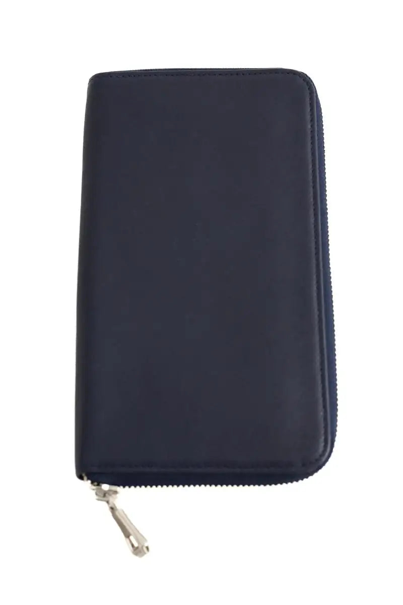 Portefeuille Longchamp Bleu en Cuir