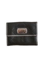 Portefeuille Longchamp Noir en Cuir - Seconde Main