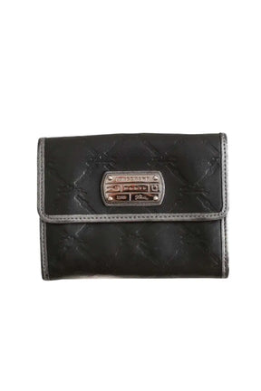 Portefeuille Longchamp Noir en Cuir - Seconde Main