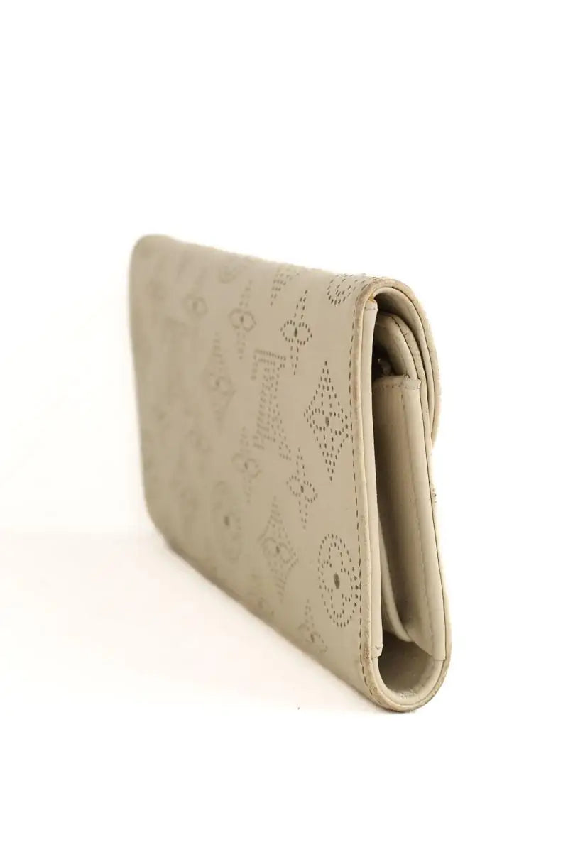 Portefeuille Louis Vuitton Gris en Cuir