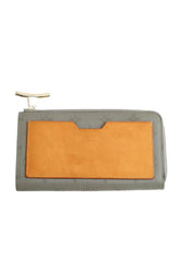 Portefeuille Louis Vuitton Gris en Cuir - Seconde Main