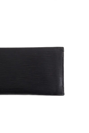 Portefeuille Louis Vuitton Noir en Cuir