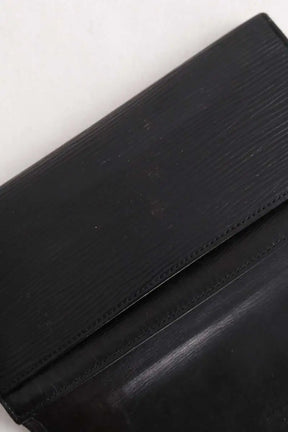 Portefeuille Louis Vuitton Noir en Cuir