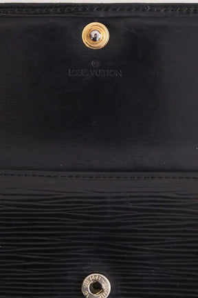 Portefeuille Louis Vuitton Sarah Noir en Cuir