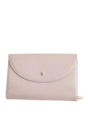 Portefeuille Montblanc Gris en Cuir - Seconde Main