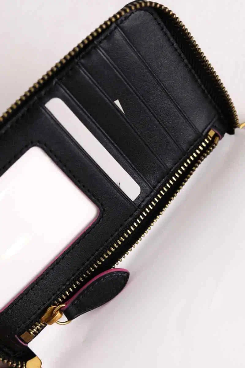 Portefeuille Ralph Lauren Noir en Cuir