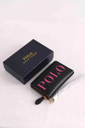 Portefeuille Ralph Lauren Noir en Cuir