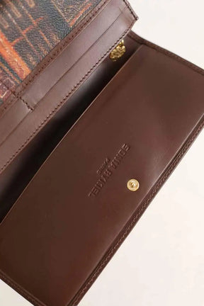 Portefeuille Sonia Rykiel Marron en Cuir