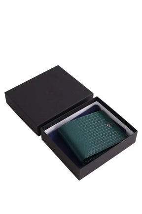 Portefeuille S.T. Dupont Vert en Cuir