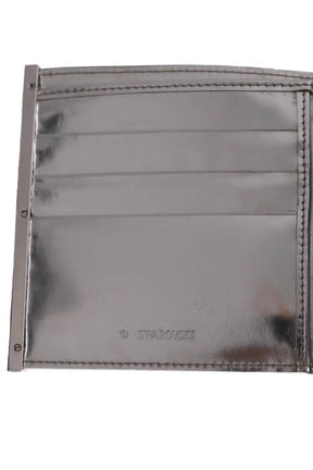 Portefeuille Swarovski Argent en Cuir