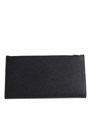 Portefeuille Yves Saint Laurent Noir en Cuir