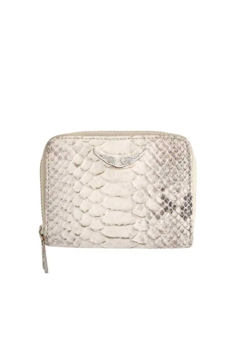 Portefeuille Zadig & Voltaire Beige en Cuir - Seconde Main