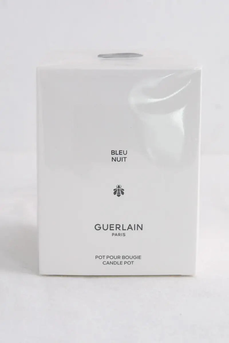 Pot pour bougie Guerlain Bleu nuit Blanc en 