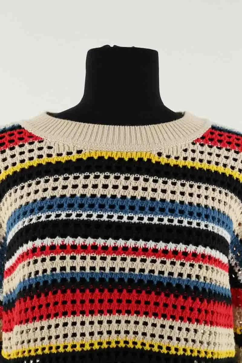 Pull Claudie Pierlot Multicolore en Coton
