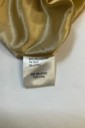 Robe Tara Jarmon Doré en Synthétique