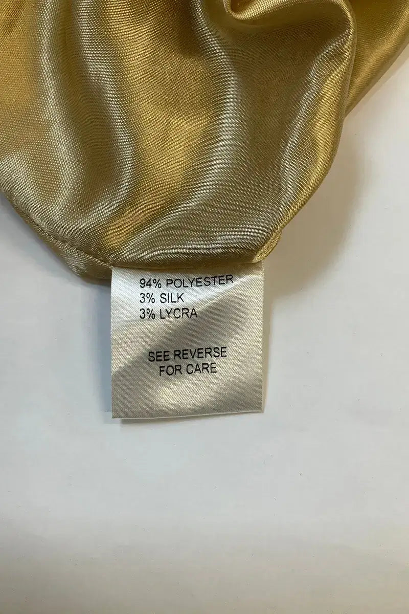 Robe Tara Jarmon Doré en Synthétique