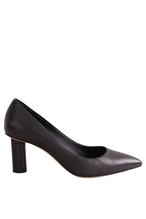 Talons Salvatore Ferragamo Noir en Cuir, taille 38 - Seconde Main