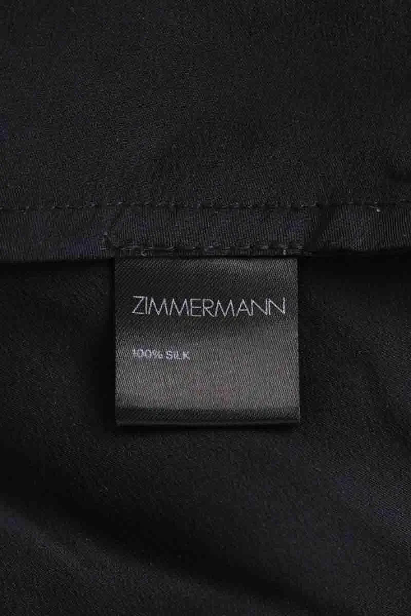 Robe Zimmermann Noir en Soie