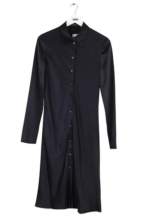 Robe Joseph Noir en Soie, taille XS - Seconde Main