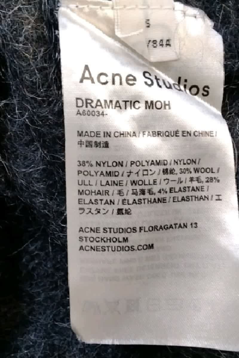 Pull Acne Studios Gris en Coton