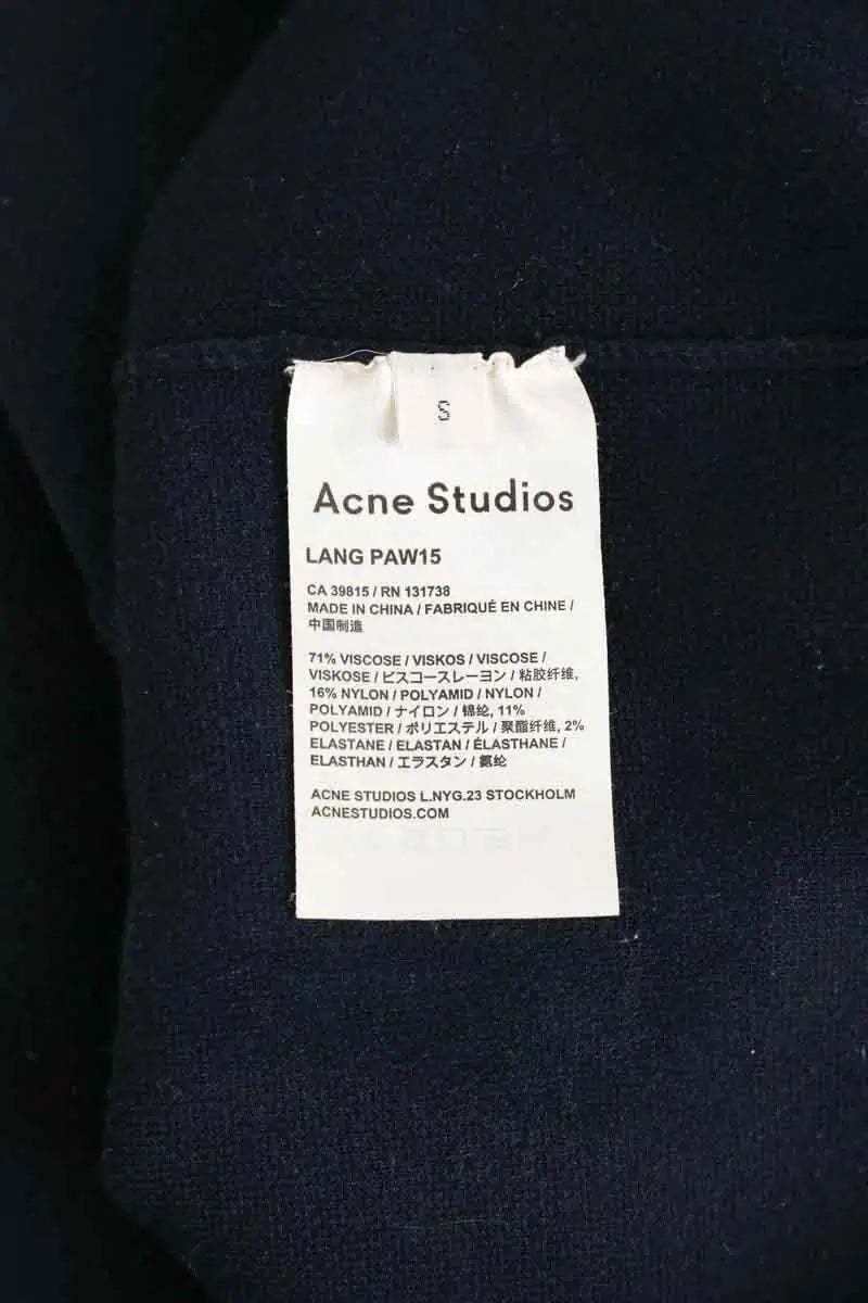Pull Acne Studios Marine en Viscose