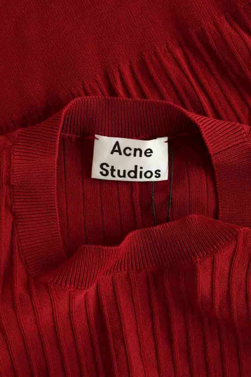 Pull Acne Studios Rouge en Coton