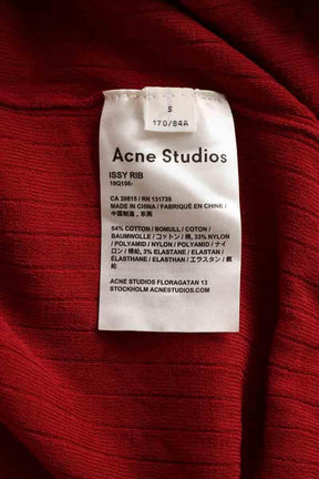 Pull Acne Studios Rouge en Coton