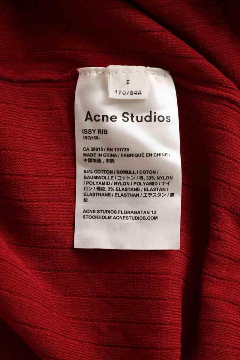 Pull Acne Studios Rouge en Coton