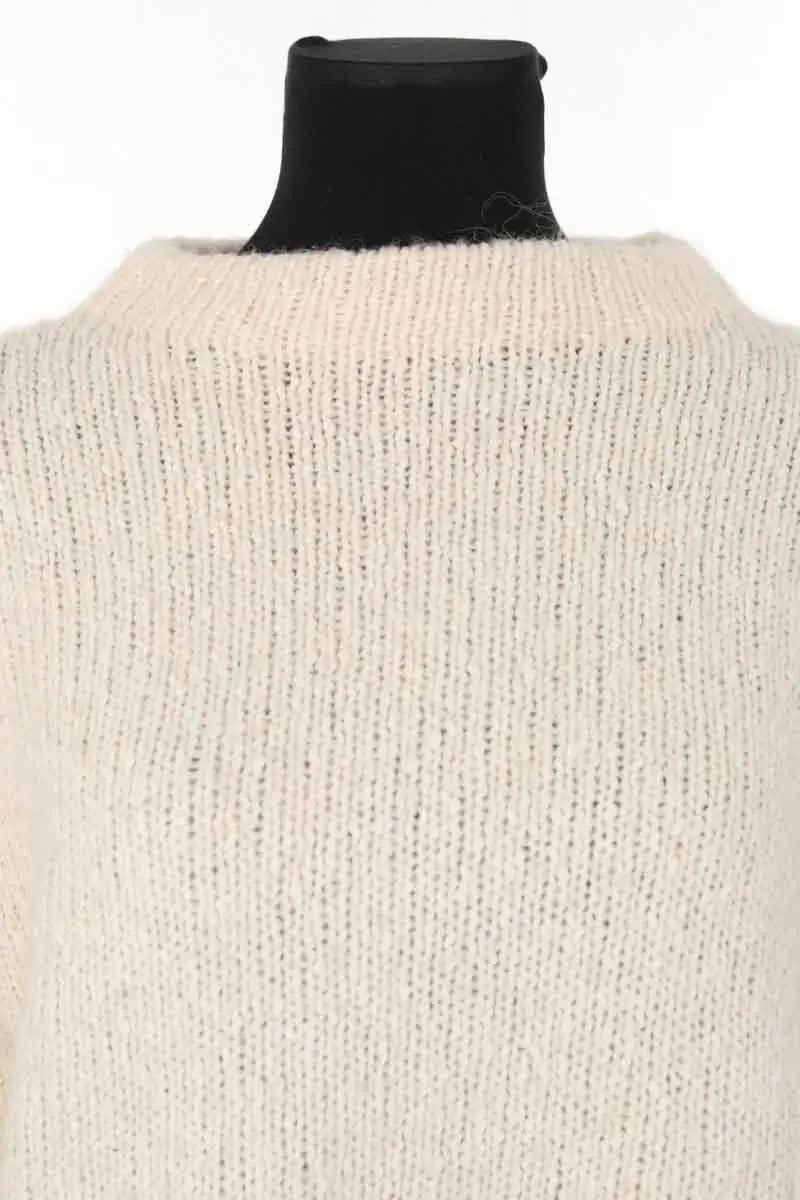 Pull Agnès B. Beige en Coton