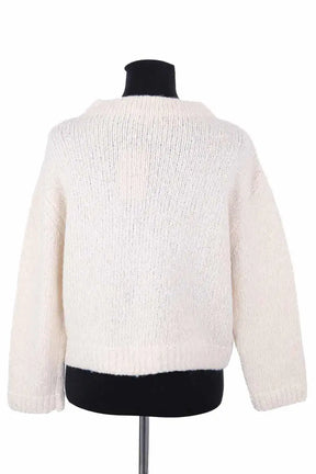 Pull Agnès B. Beige en Coton