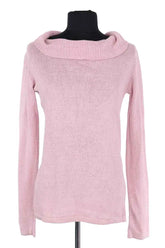 Pull Agnès B. Rose en Lin, taille L - Seconde Main