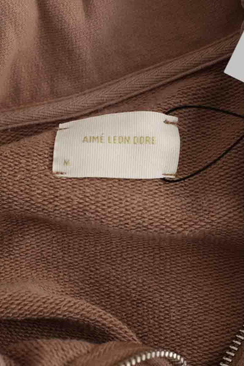 Pull Aimé Leon Dore Marron en Coton