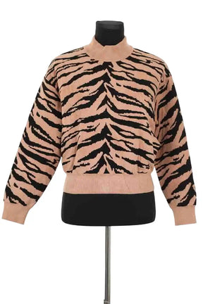 Pull Alaïa Rose en Viscose, taille S - Seconde Main