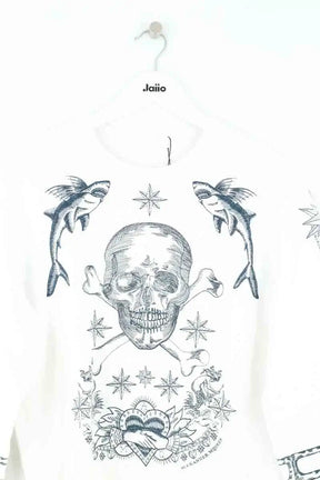 Pull Alexander McQueen Blanc en Coton