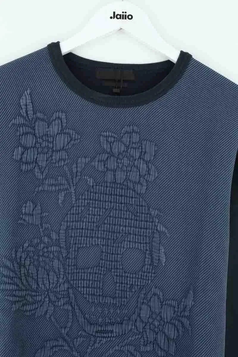 Pull Alexander McQueen Marine en Coton