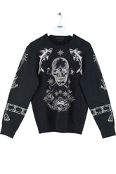 Pull Alexander McQueen Noir en Coton, taille M - Seconde Main