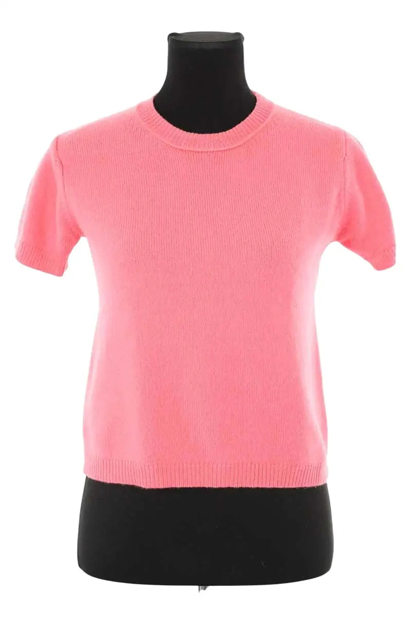 Pull Alexandra Golovanoff Rose en Cachemire, taille S - Seconde Main