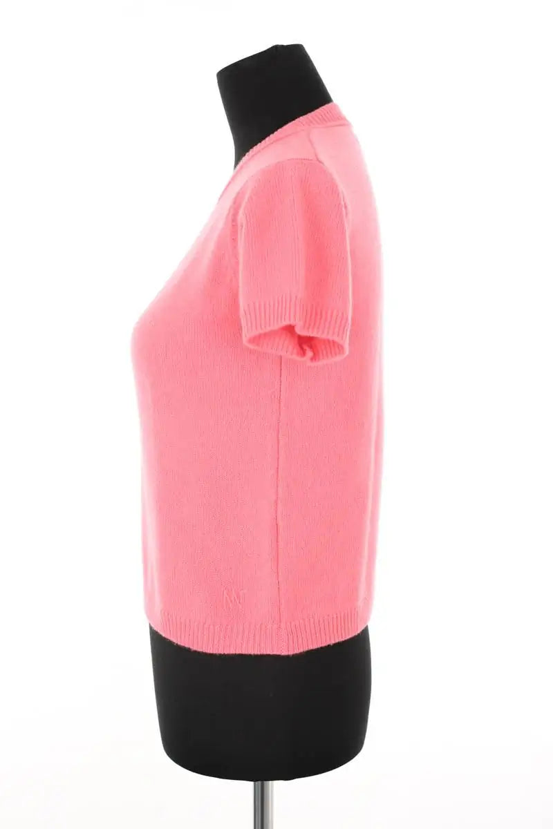 Pull Alexandra Golovanoff Rose en Cachemire