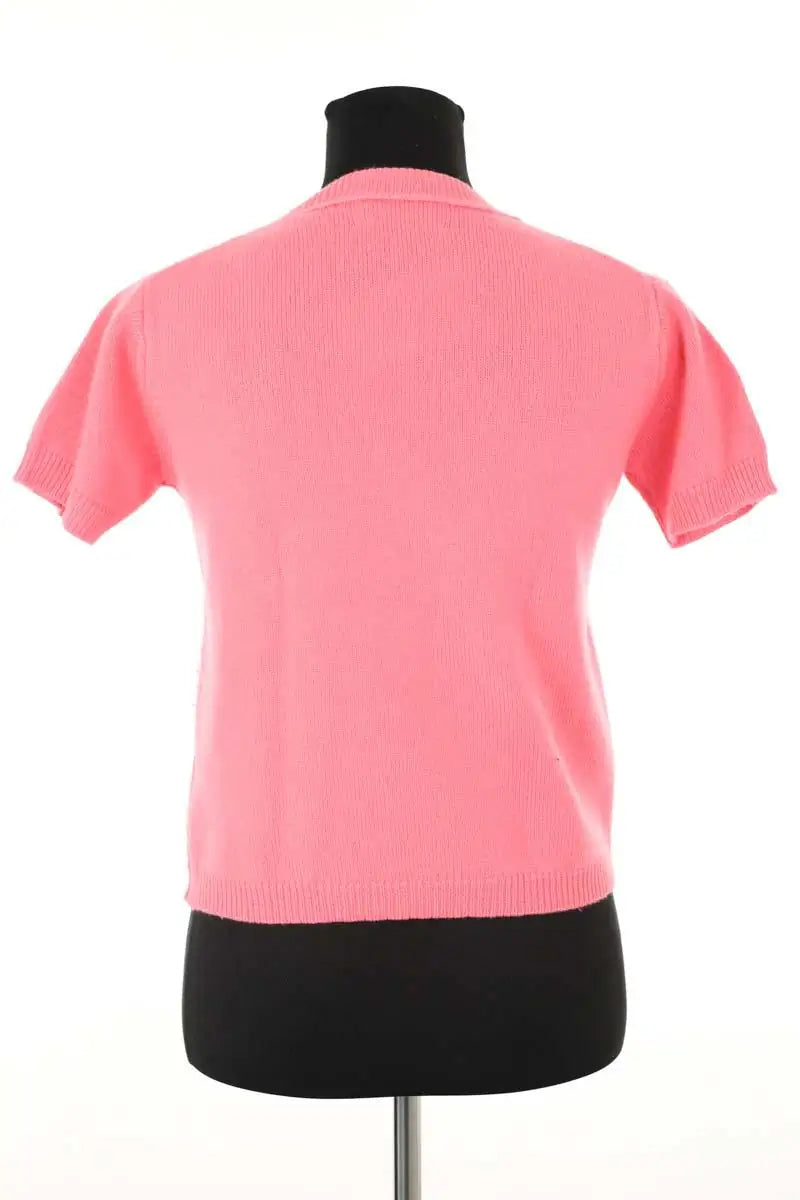 Pull Alexandra Golovanoff Rose en Cachemire