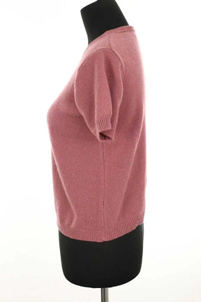 Pull Alexandra Golovanoff Rose en Cachemire