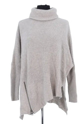 Pull All Saints Anthracite en Laine, taille L - Seconde Main