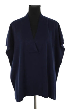 Pull Allude Marine en Laine, taille S - Seconde Main