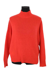 Pull Allude Orange en Cachemire, taille M - Seconde Main