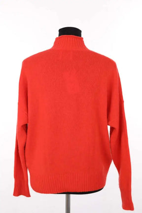 Pull Allude Orange en Cachemire