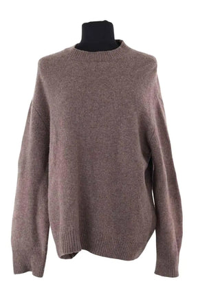 Pull Almada Label Marron en Laine, taille S - Seconde Main