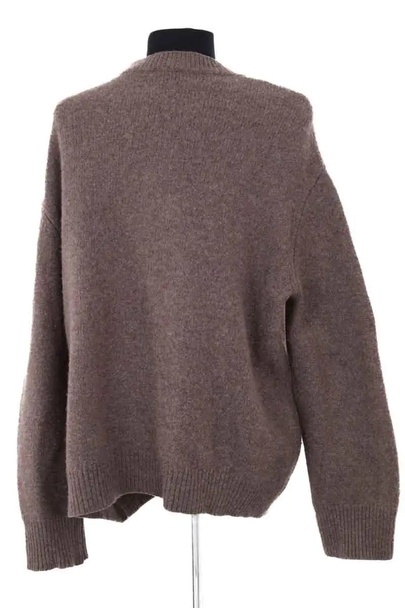 Pull Almada Label Marron en Laine