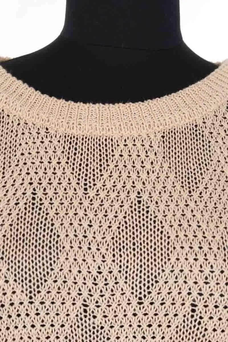 Pull American Vintage Beige en Lin